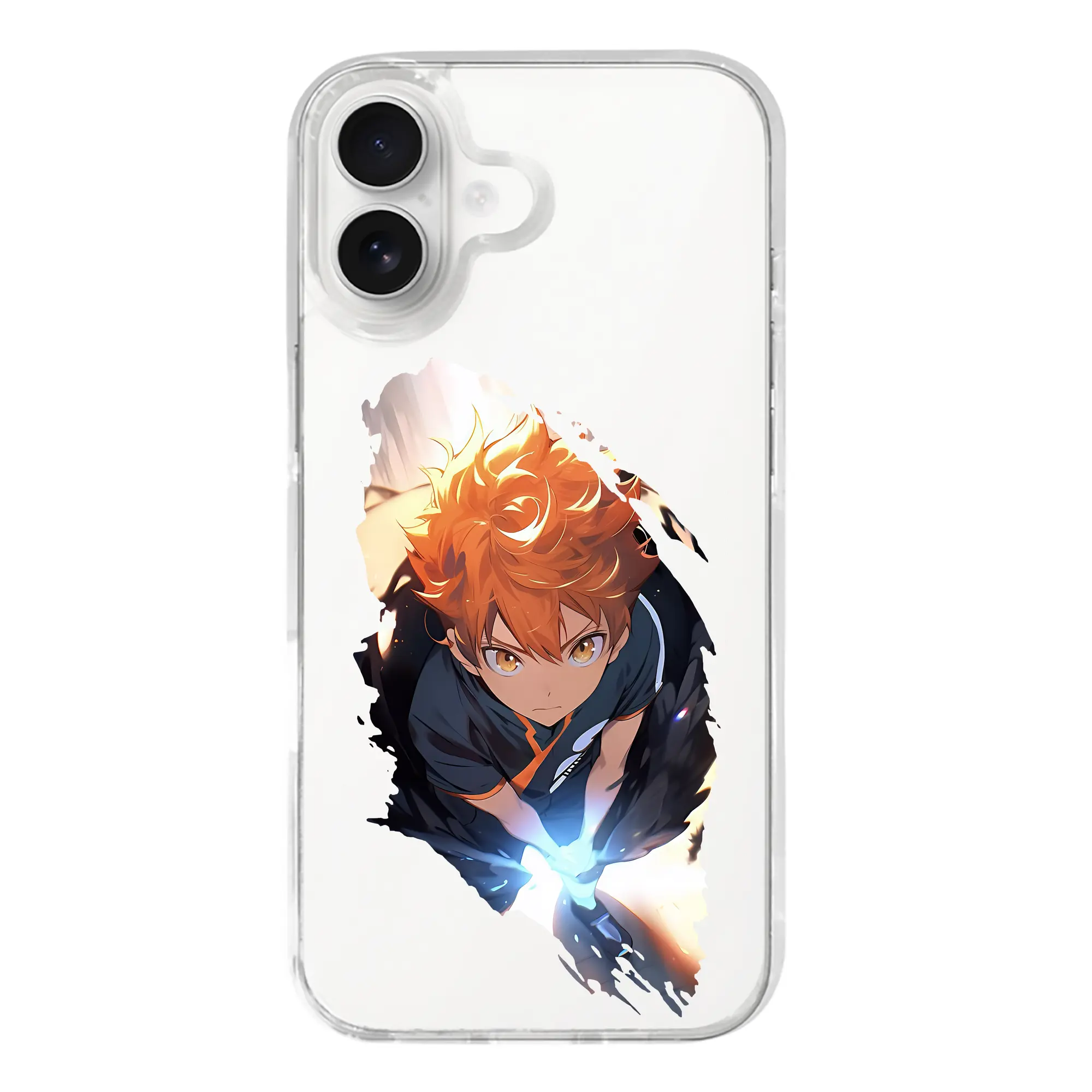 ハイキュー!! グッズ,日向翔陽 - iPhone 17シリーズ 透明スマホケース – 薄型・耐衝撃・精密フィット保護カバー